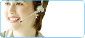 Image of woman on phone