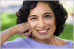 Smiling woman