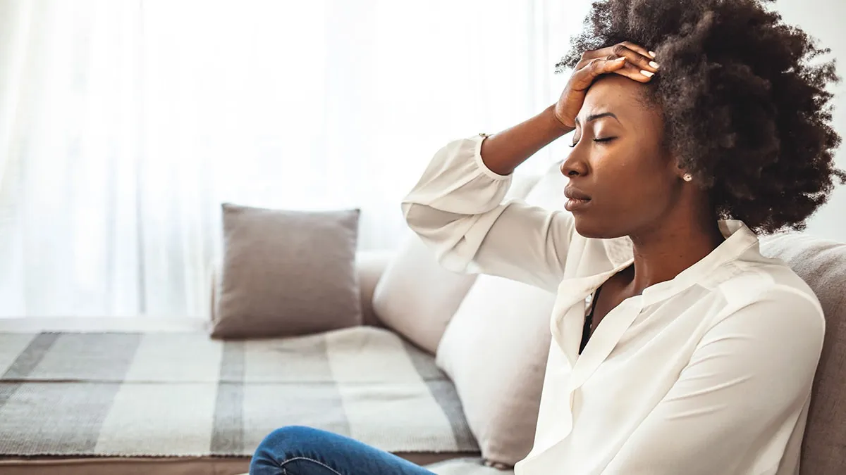 Worried woman