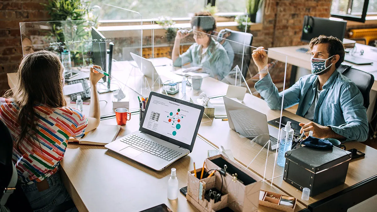office workers