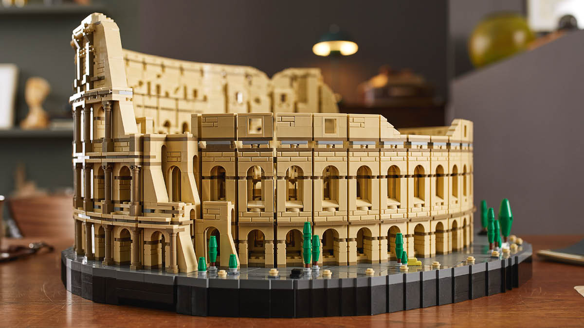 Coliseum made with Lego
