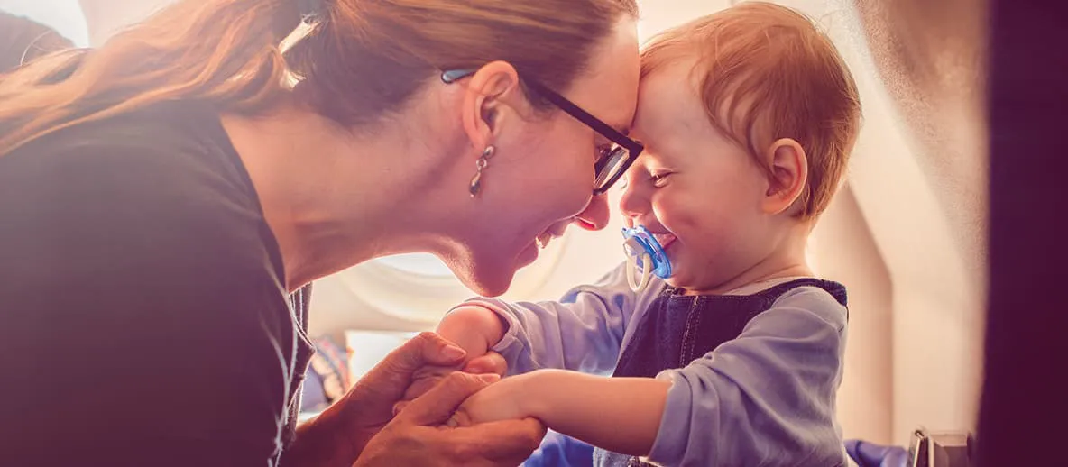 flying with a baby